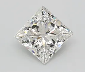 1.07-Carat Princess Shape Lab Grown Diamond