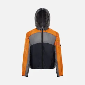 5 Moncler Craig Green Clonophis Giubbotto Jacket - Orange / Grey / Black