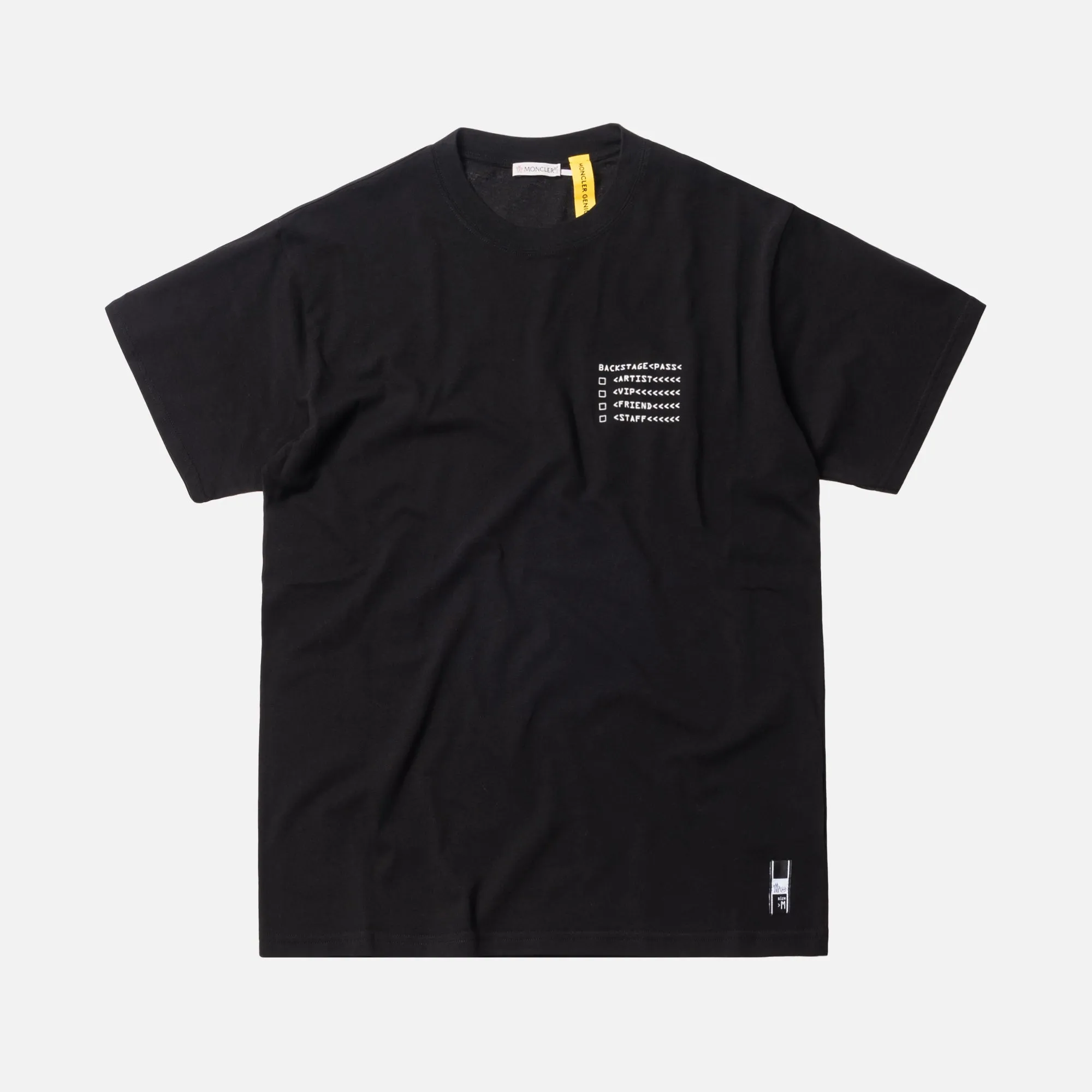 7 Moncler Fragment Hiroshi Fujiwara Maglia Tee - Black