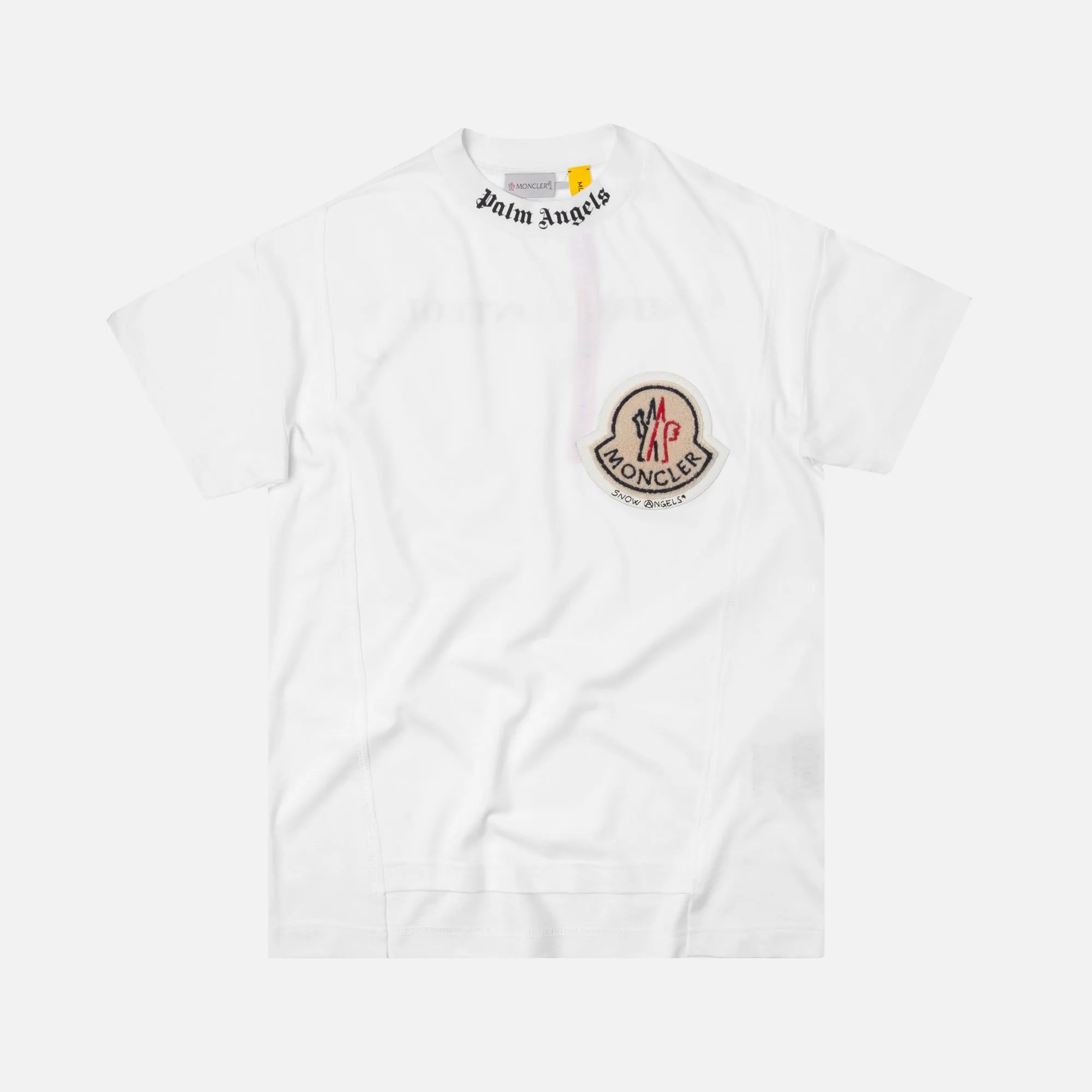 8 Moncler Palm Angels Maglia Girocollo Tee - White