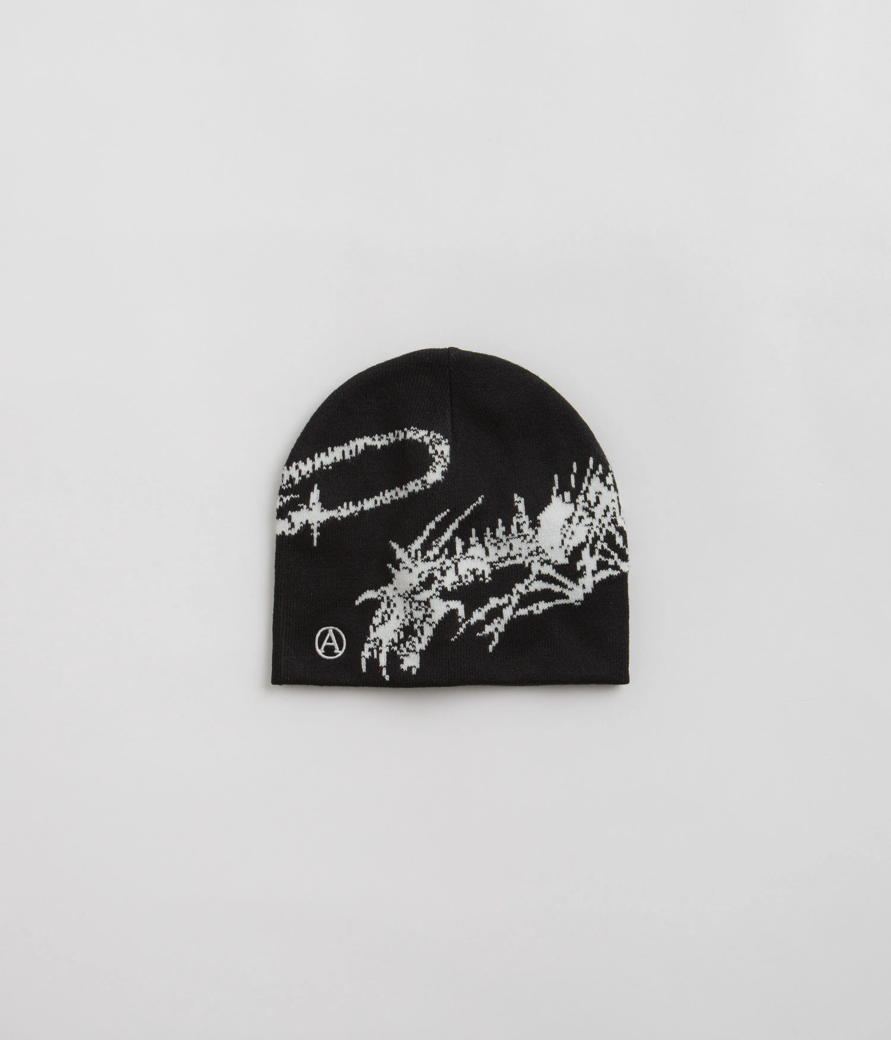 Aries Dragon Skeleton Beanie - Black