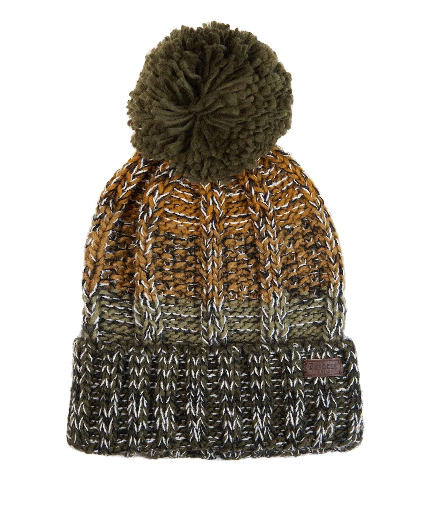 Barbour Mens 'Harlow' Knit Bobble Beanie Hat