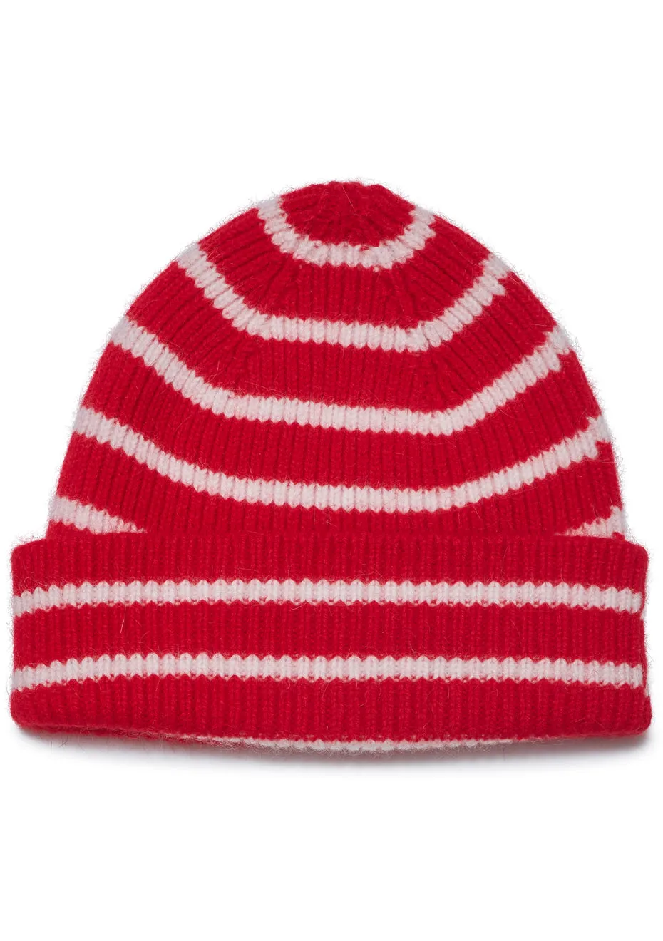 Beanie Crimson Stripe