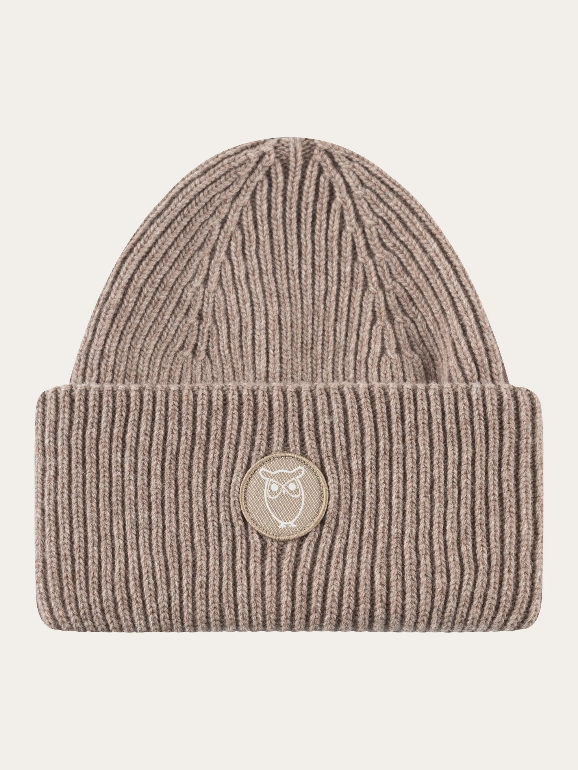 Big rib beanie - Kelp melange