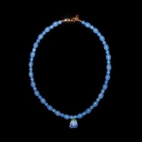 BLUE PRINCESS NECKLACE