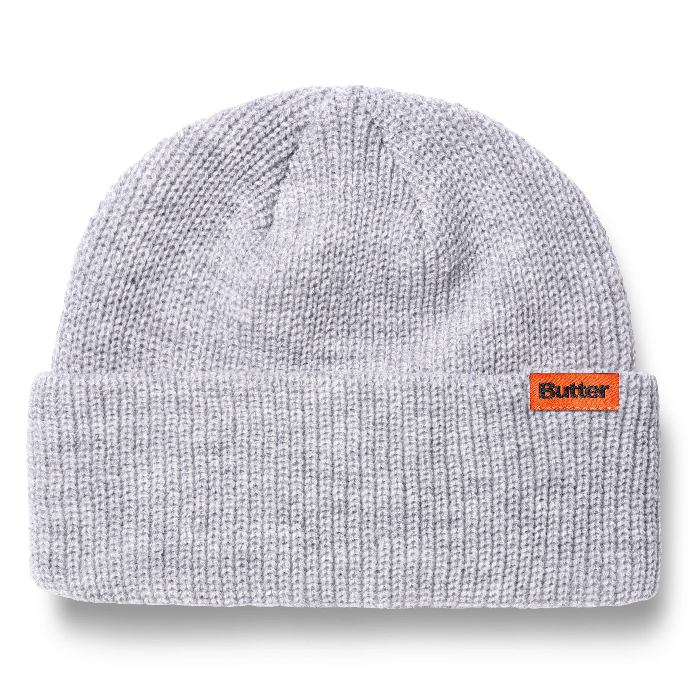 Butter Goods Tall Wharfie Beanie Ash Grey Q124