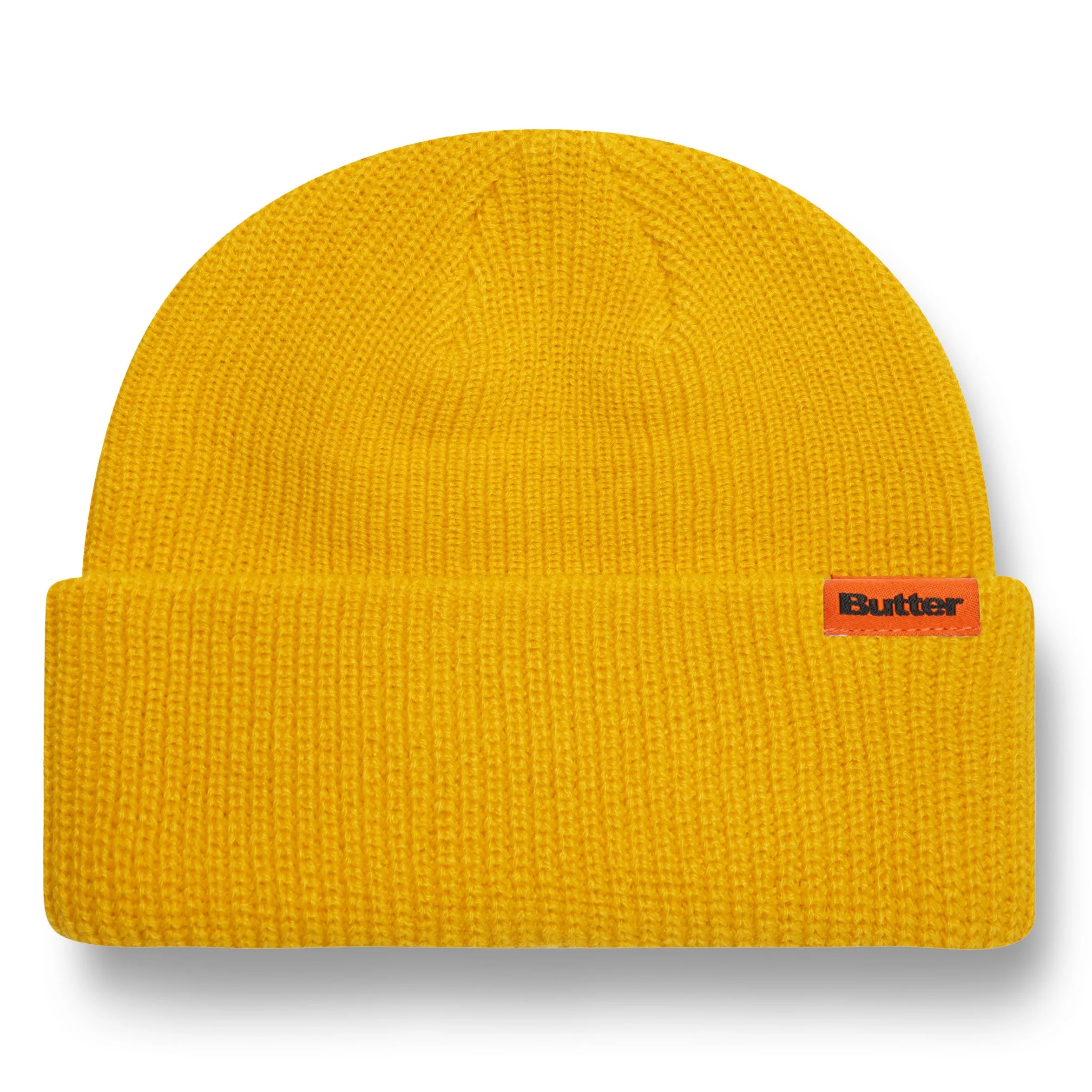 Butter Goods Tall Wharfie Beanie Yellow Q124