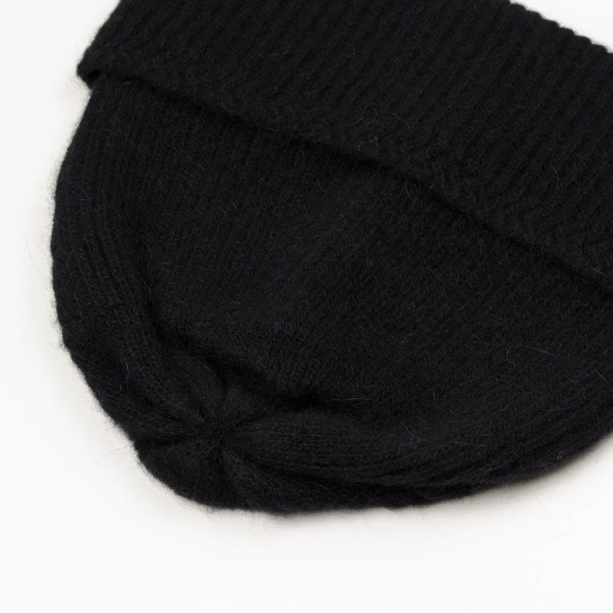 cableami - Baby Alpaca Beanie - Black