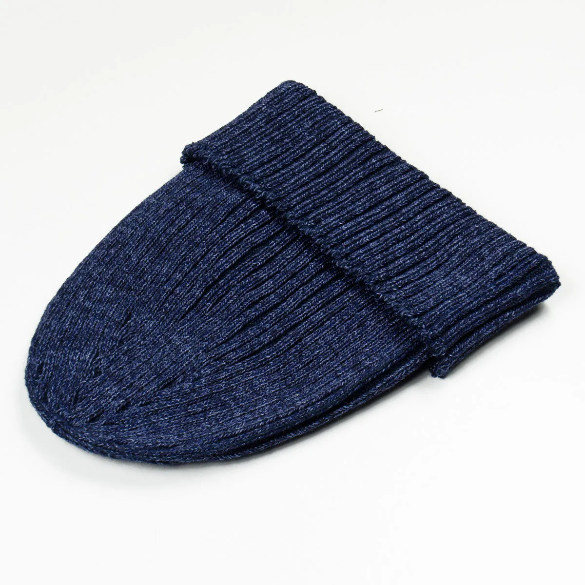 Cableami Womens Cotton Linen Beanie - Stylish Navy Accessory for All Seasons