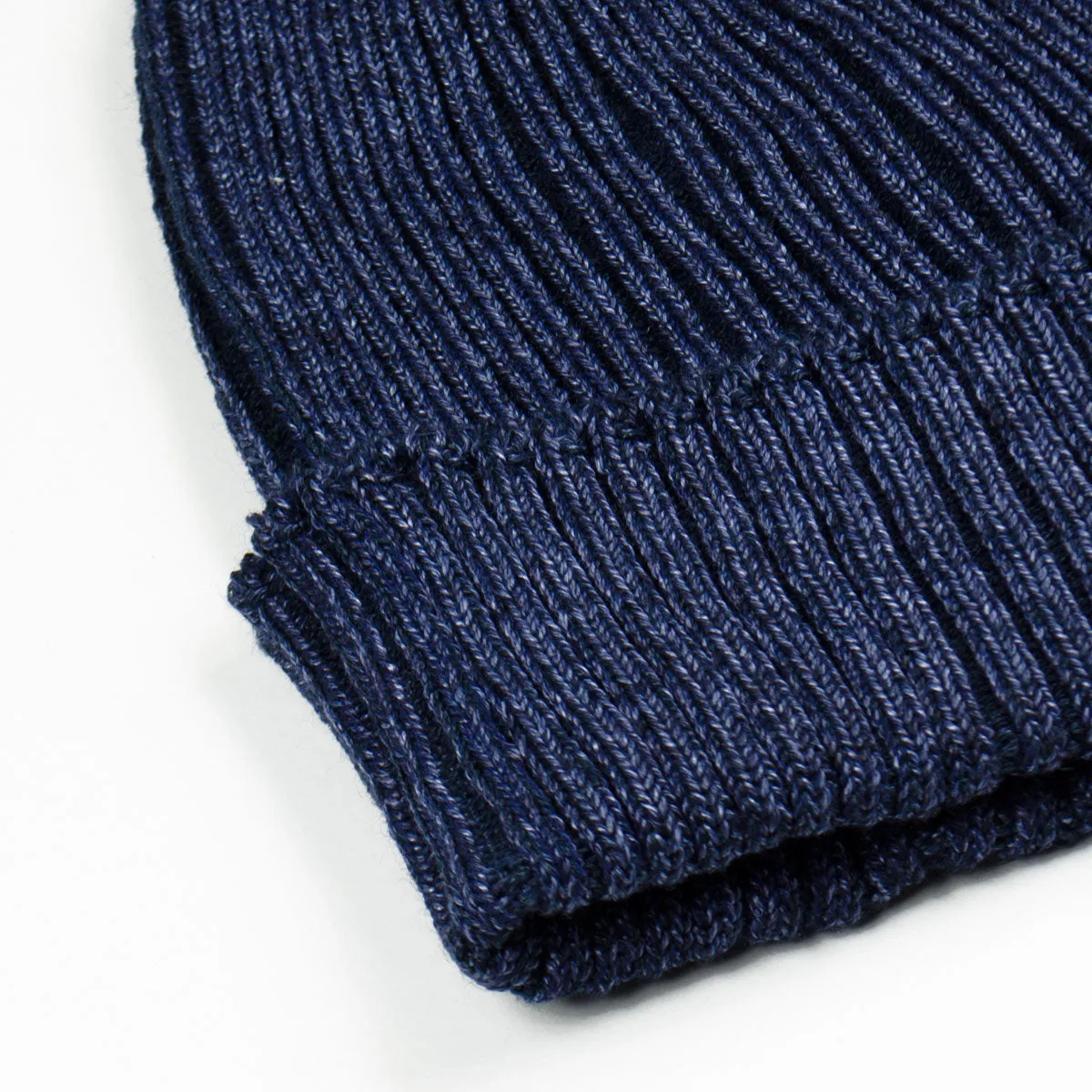 Cableami Womens Cotton Linen Beanie - Stylish Navy Accessory for All Seasons