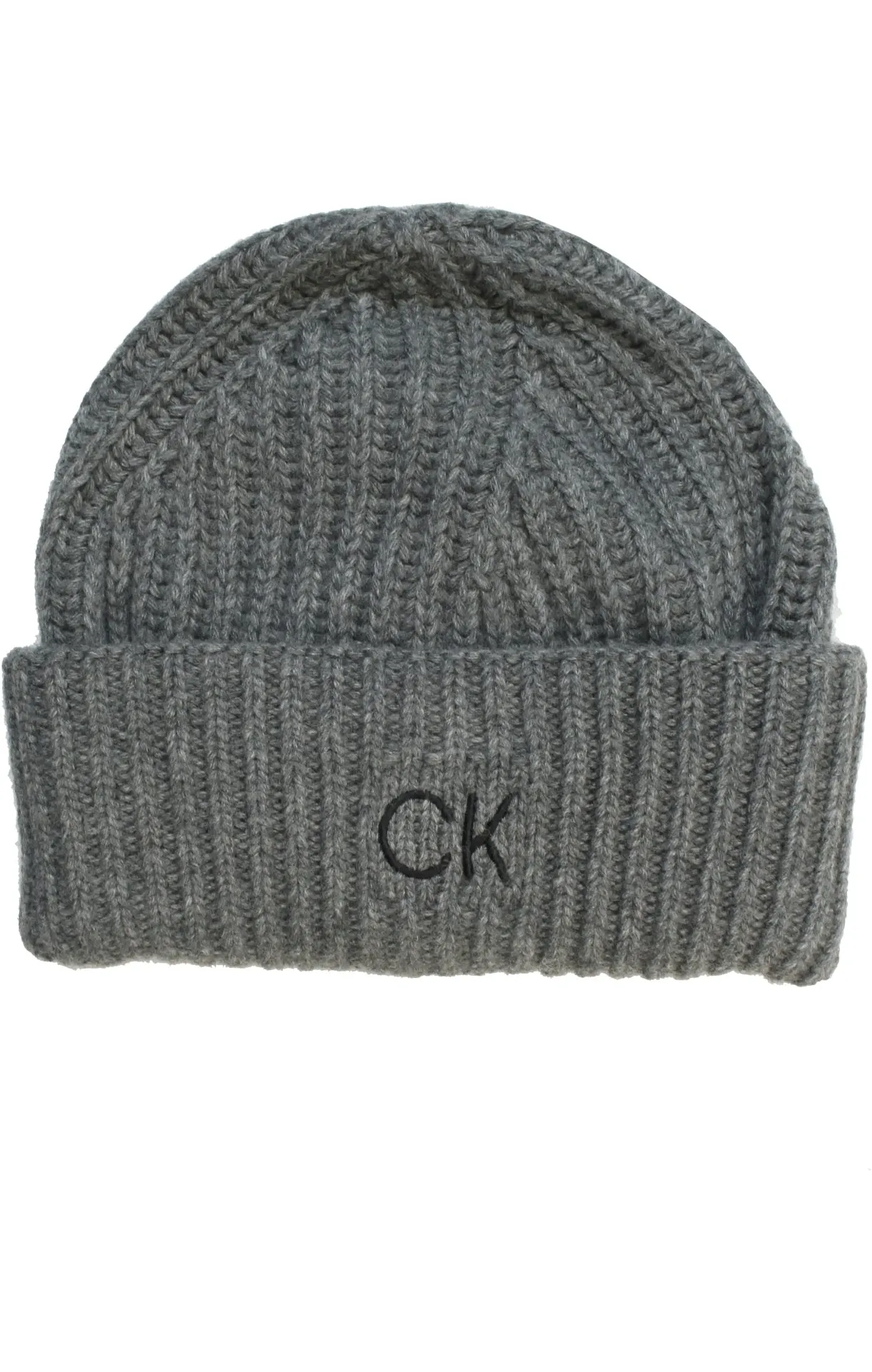 Calvin Klein Mens 'Elevated' Wool Beanie Hat