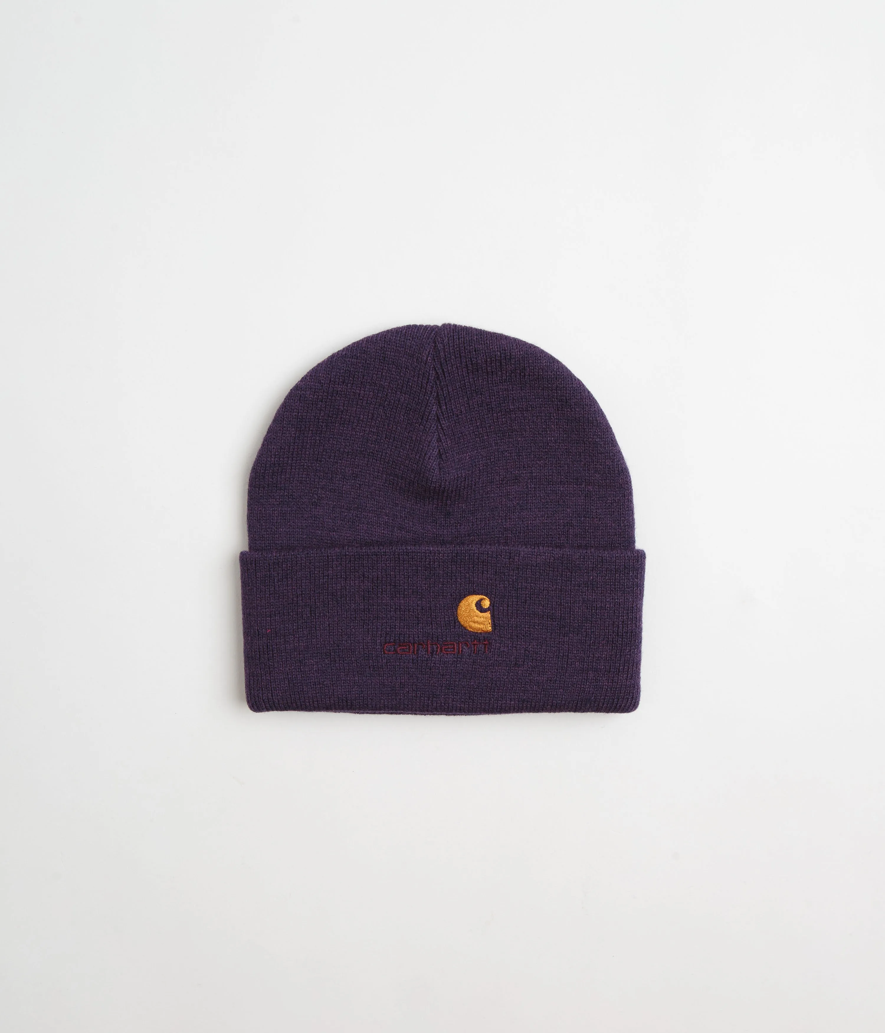 Carhartt American Script Beanie - Cassis