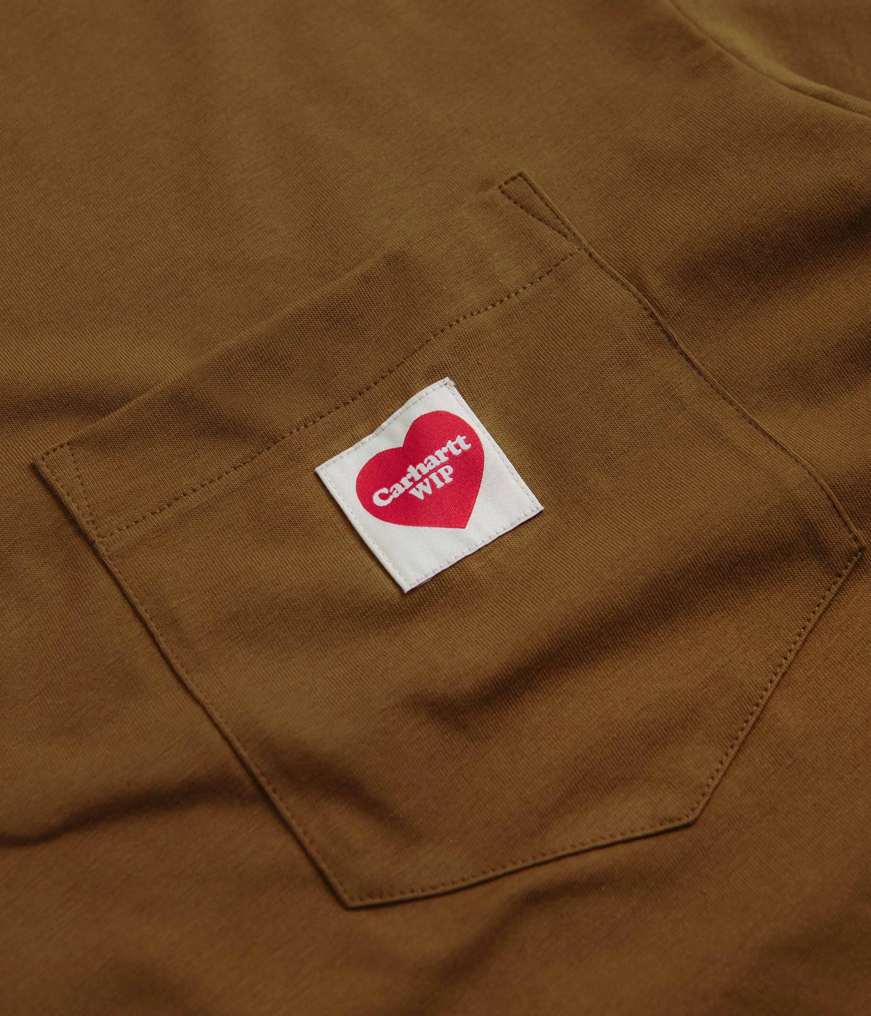 Carhartt Heart Pocket T-Shirt - Deep Hamilton Brown