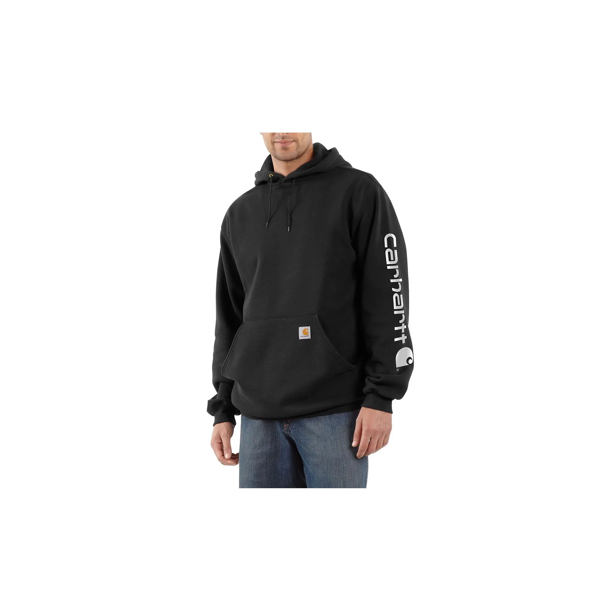 Carhartt Loose Fit Midweight Sleeve Graphic Sweatshirt Black