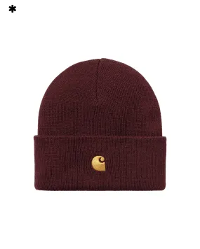 Carhartt Wip Chase Beanie Amarone Gold