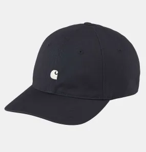 Carhartt WIP Madison Logo Cap in Navy and Wax