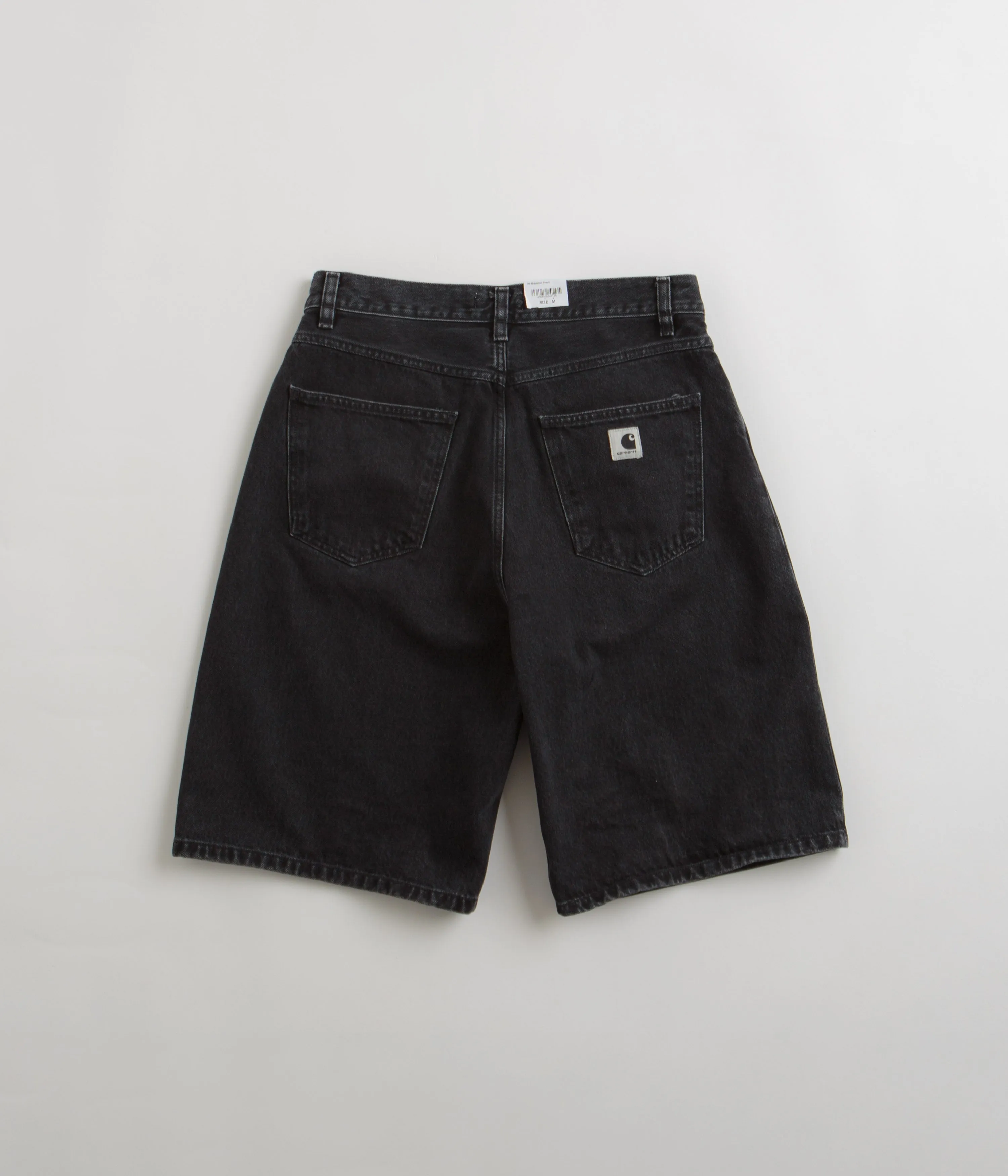 Carhartt Womens Brandon Shorts - Black Stone Washed