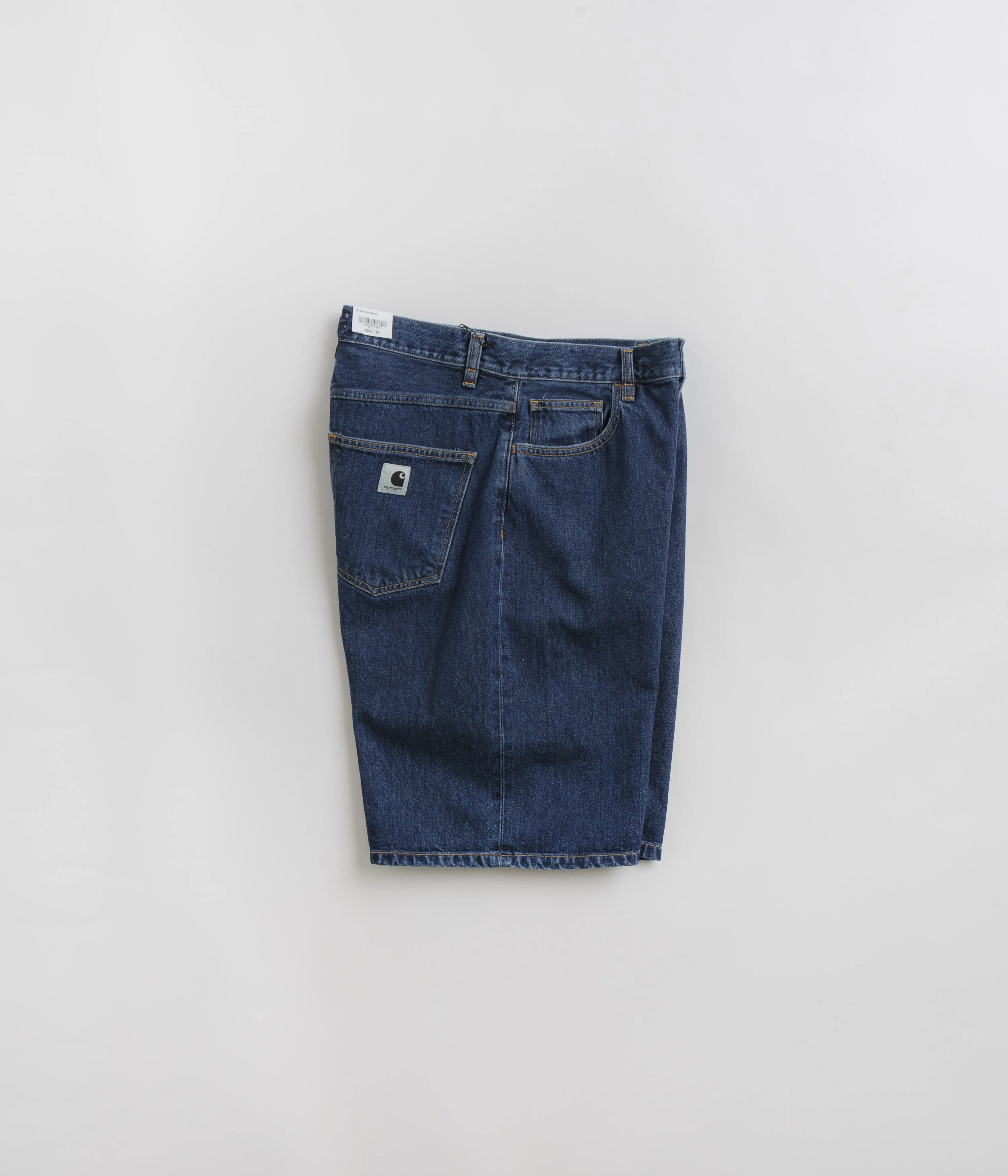 Carhartt Womens Brandon Shorts - Blue Stone Washed