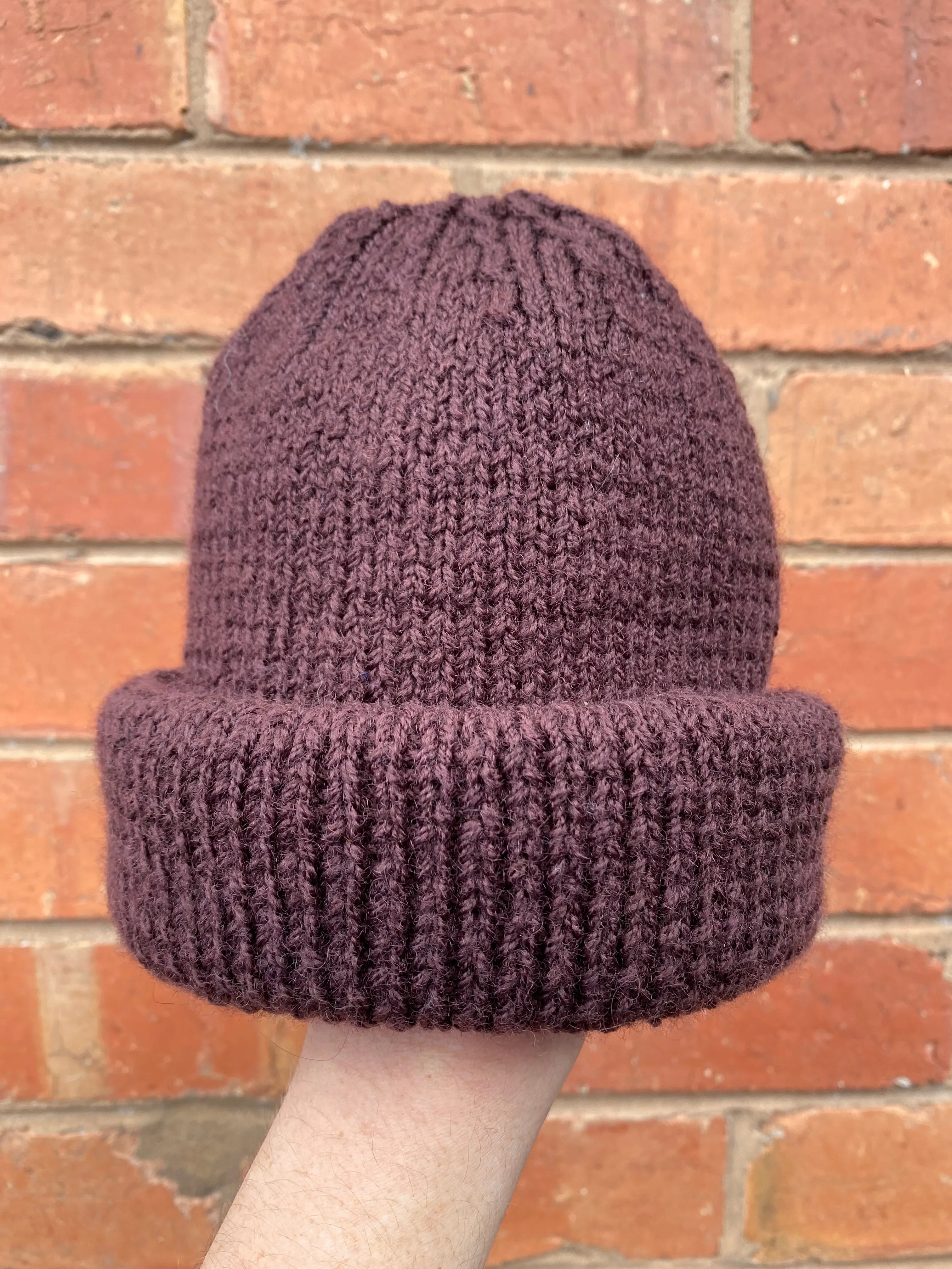 Chestnut Fisherman’s Beanie