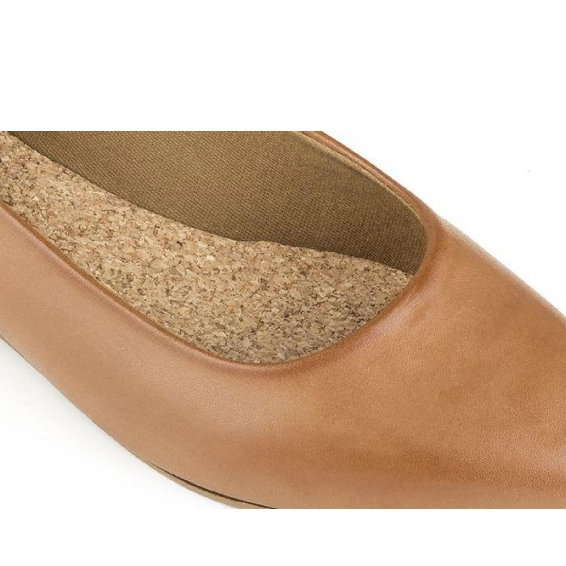 'Diana' Vegan Women's Flat by Ahimsa - Matte Brown