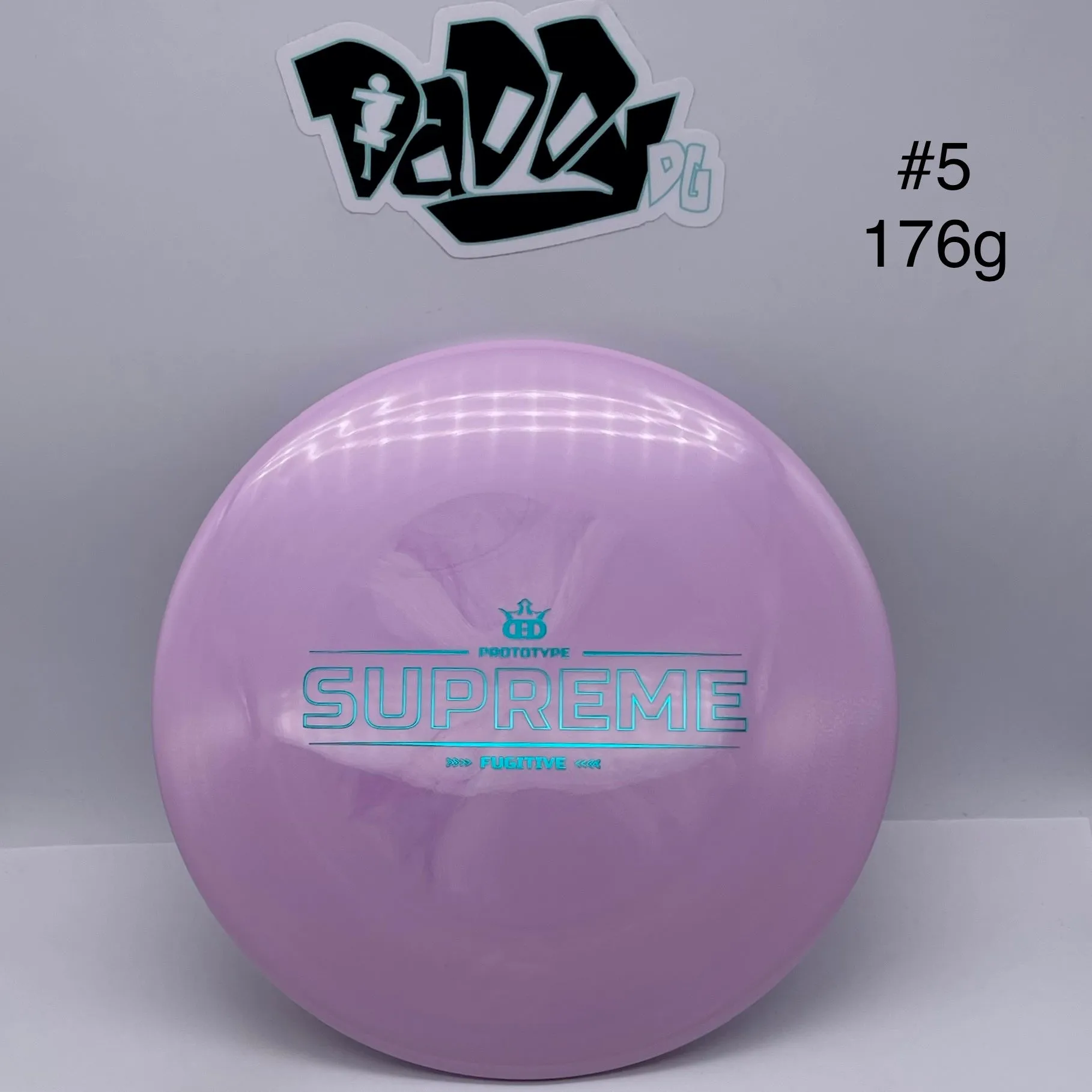 Dynamic Discs Supreme Fugitive Prototype Stamped Midrange