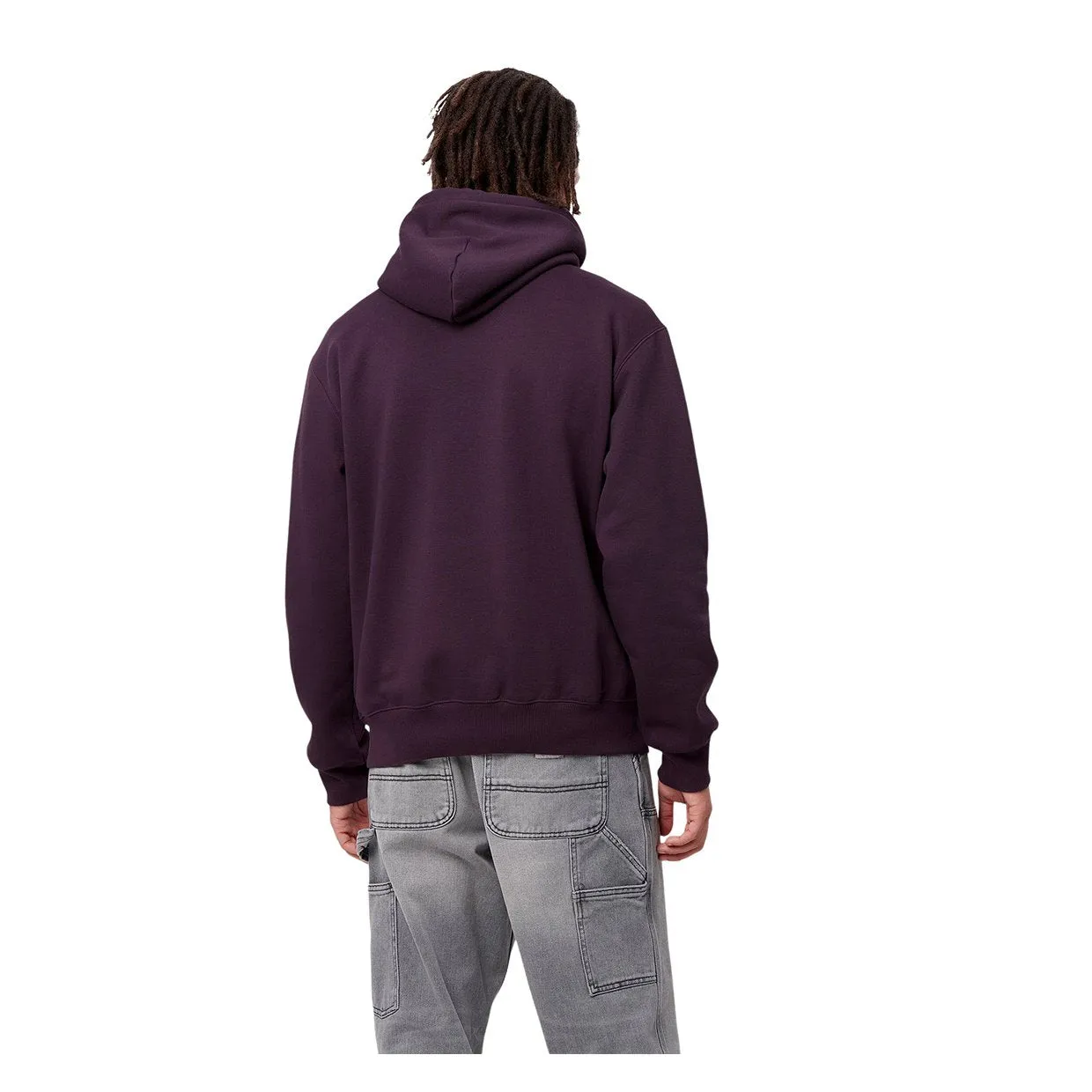 Felpa Carhartt WIP  Logo Viola