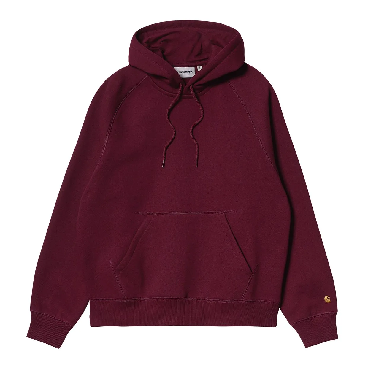 Felpa Donna Carhartt WIP  W' Hooded Chase Bordeaux