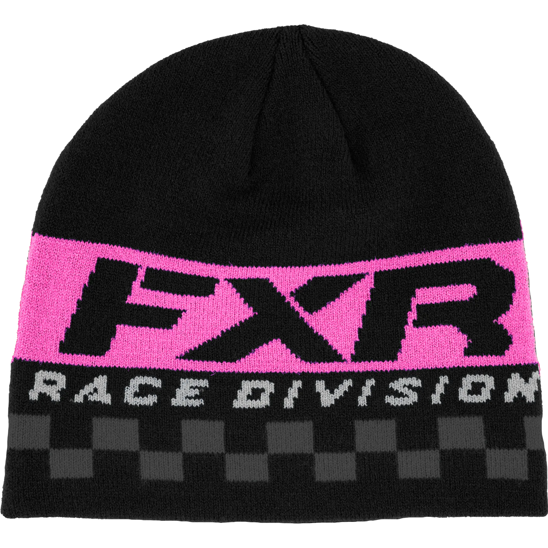 FXR Race Division Beanie Black/Electric Pink