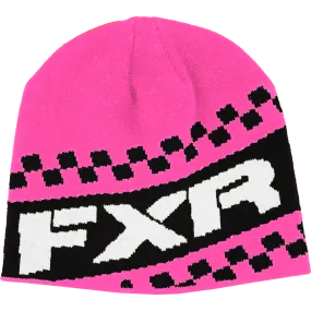 FXR Team Beanie Electric Pink/Black