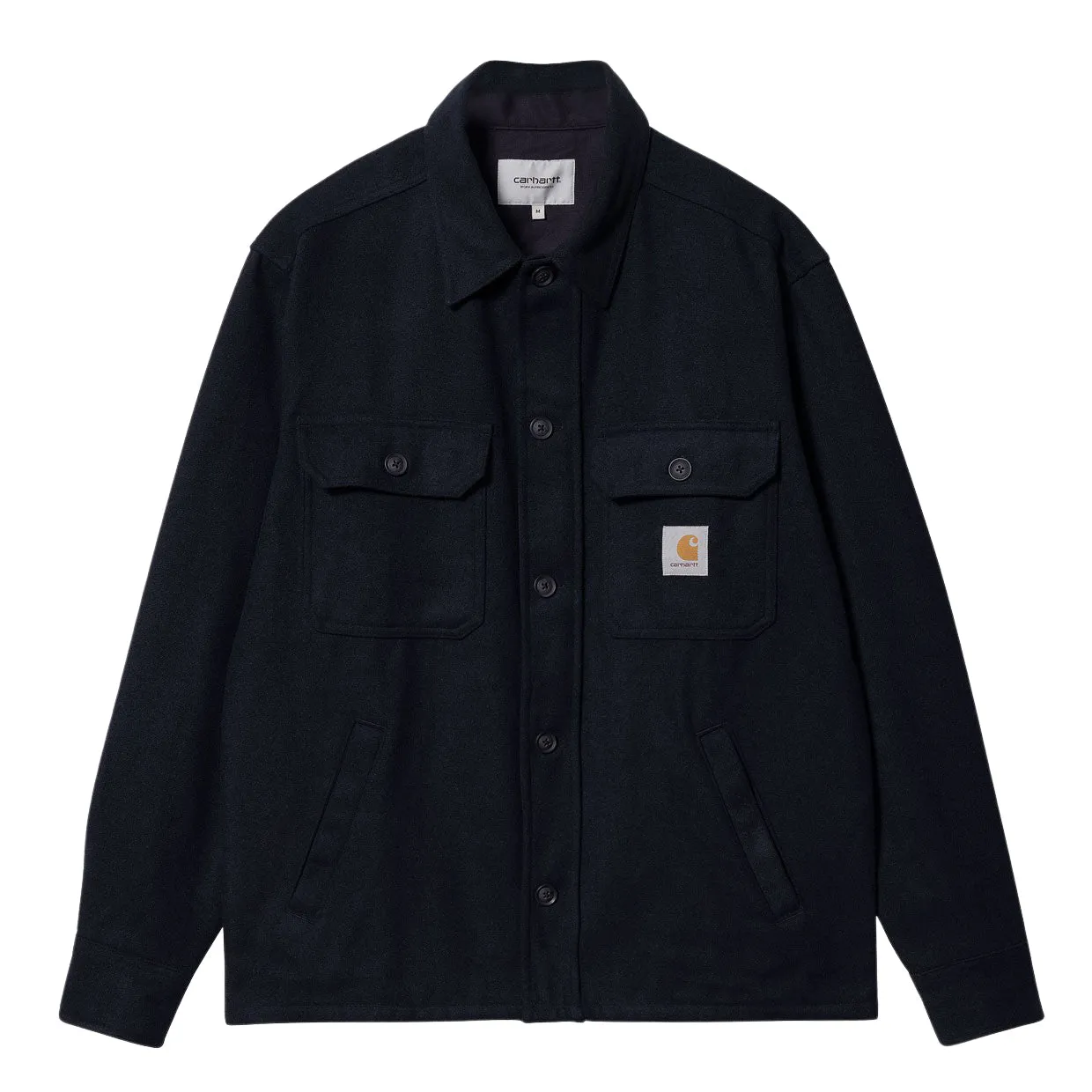 Giacca-Camicia Carhartt WIP Wiston Shirt Jac Blu Scuro