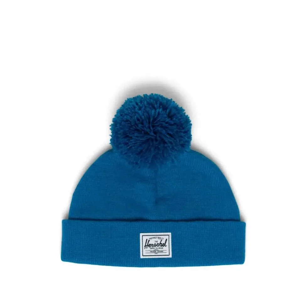 Herschel Mykonos Blue Baby Pom Beanie