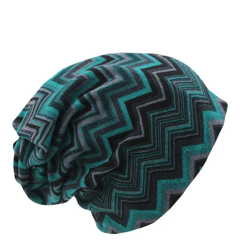 Hip-hop Vintage Striped Beanie or Scarf