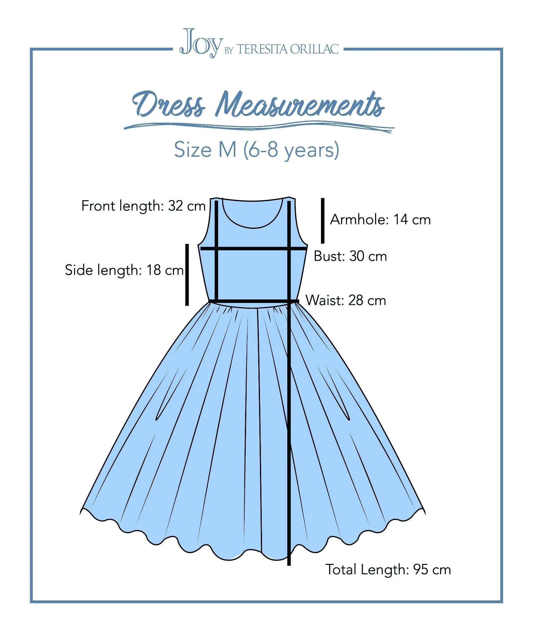 Joy - Princess Cinderella Blue  Dress