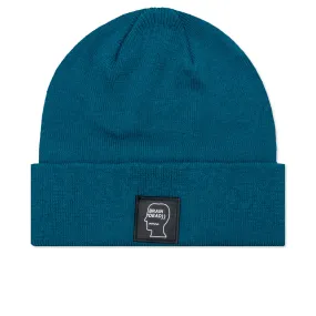 Logo Head Wool Beanie - Mallard Green