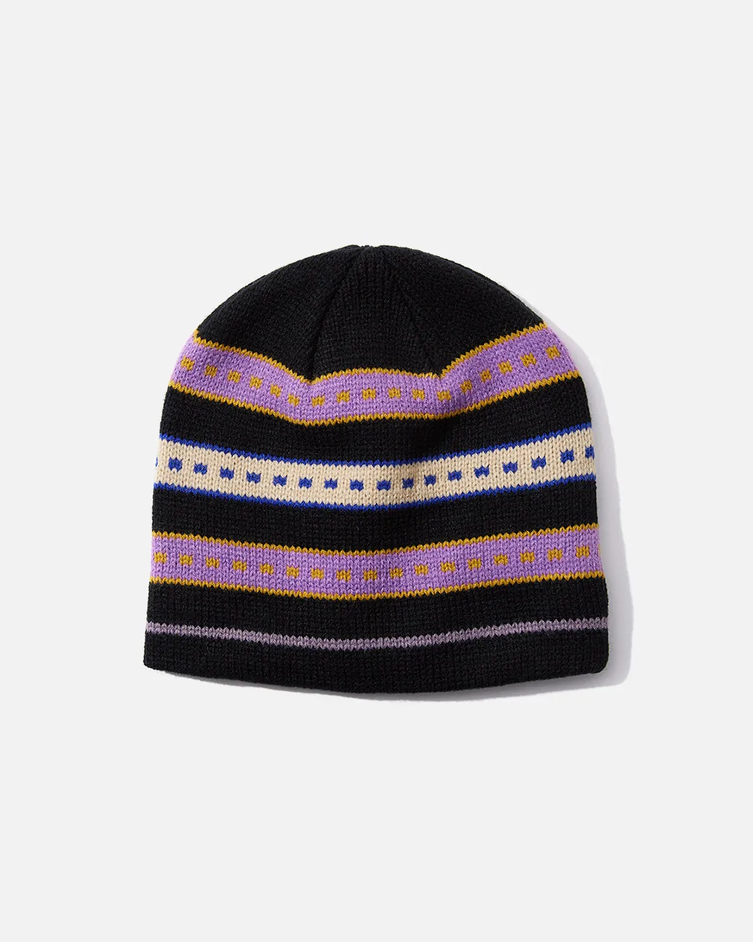 Lost Beanie - Black / Purple