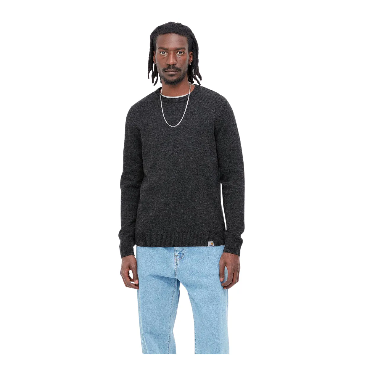 Maglione Carhartt WIP Allen Sweater Grigio Antracite