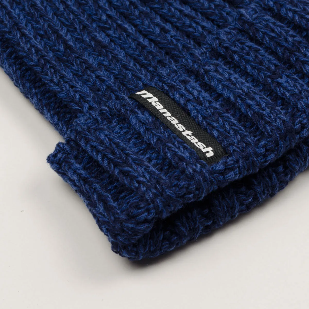 Manastash - 90's Logo Beanie II - Indigo