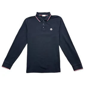 Men's Maglia Polo Shirt Navy Size XXL