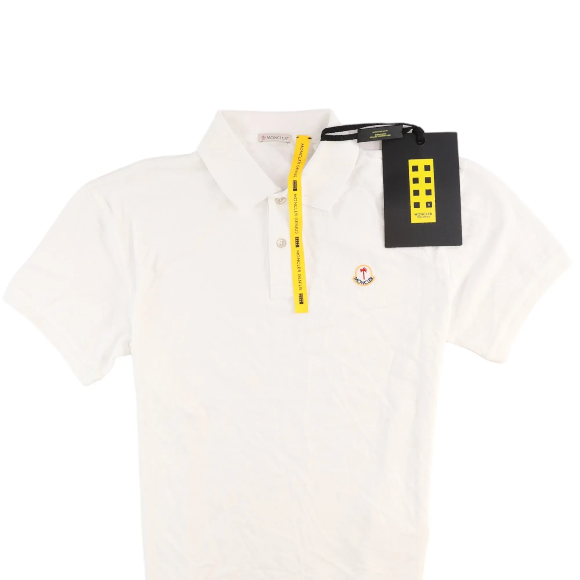 Men's X Palm Angels Polo Shirt White Size S