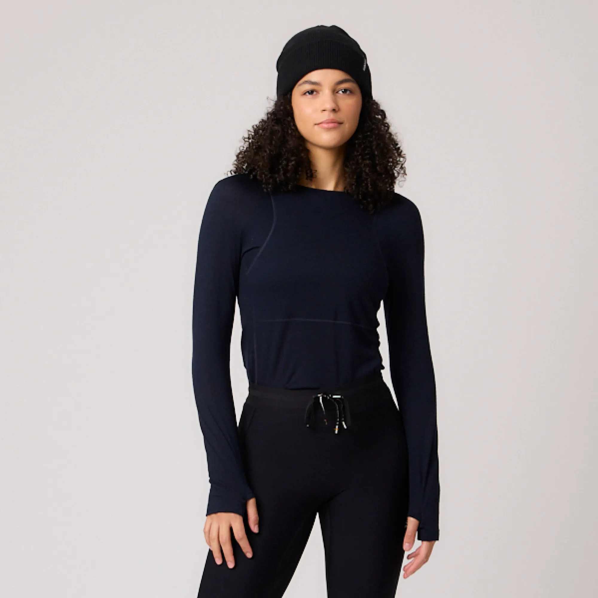 Merino Beanie - Black