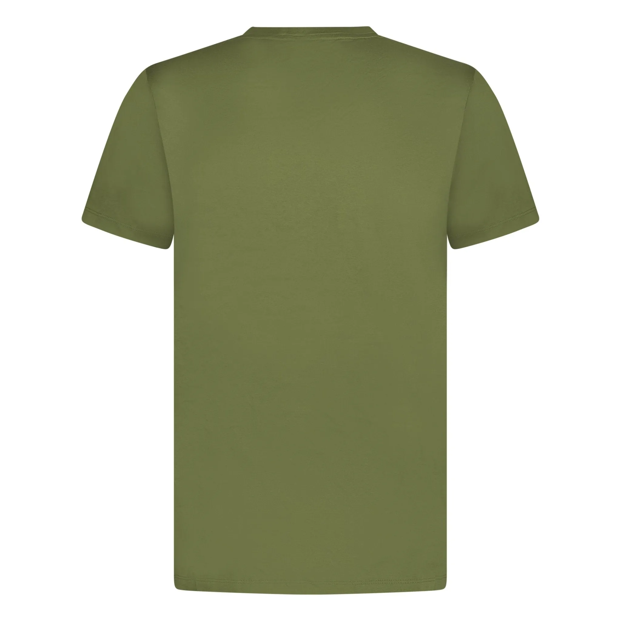 MONCLER PATCH BADGE LOGO T-SHIRT KHAKI