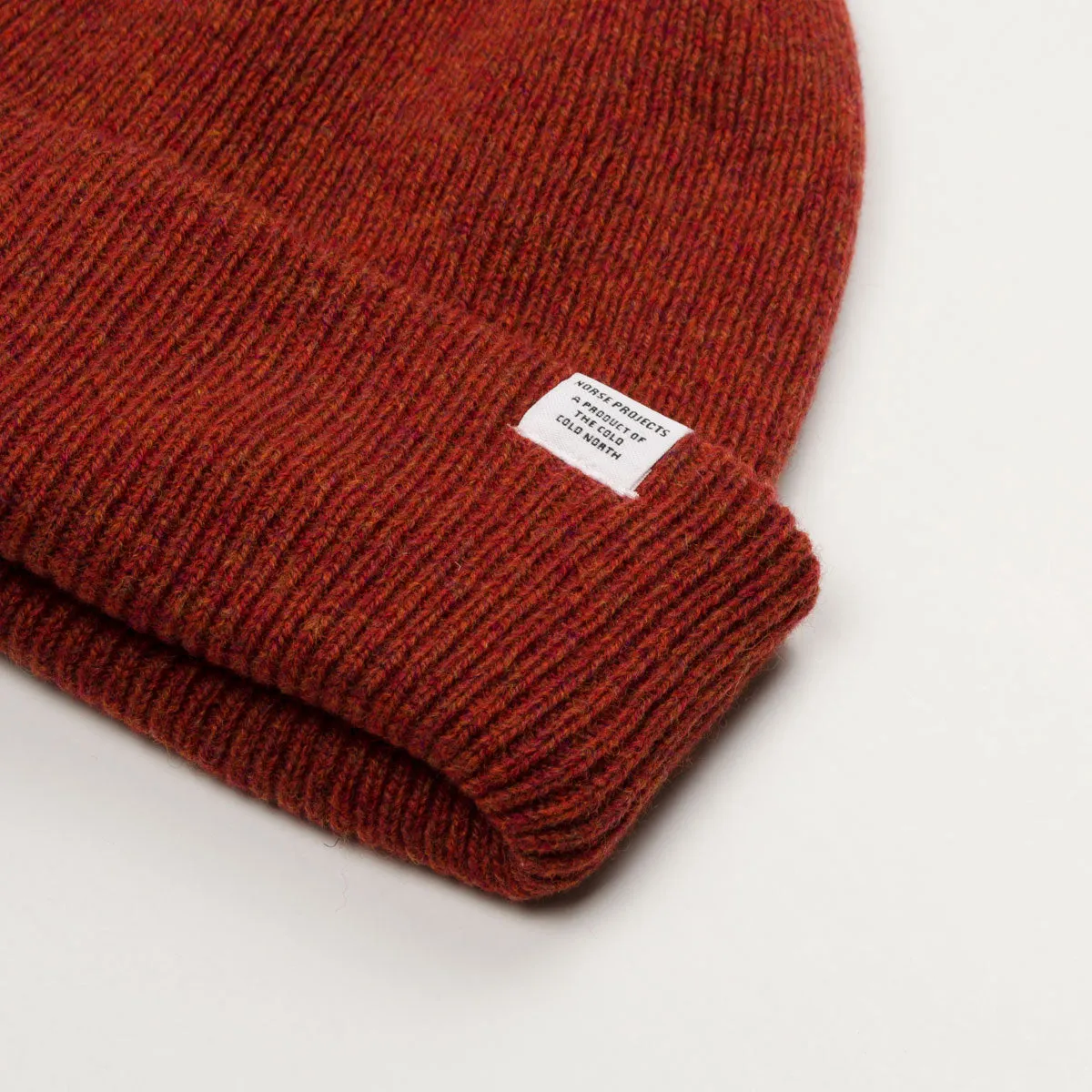 Norse Projects - Norse Beanie - Cochineal Red