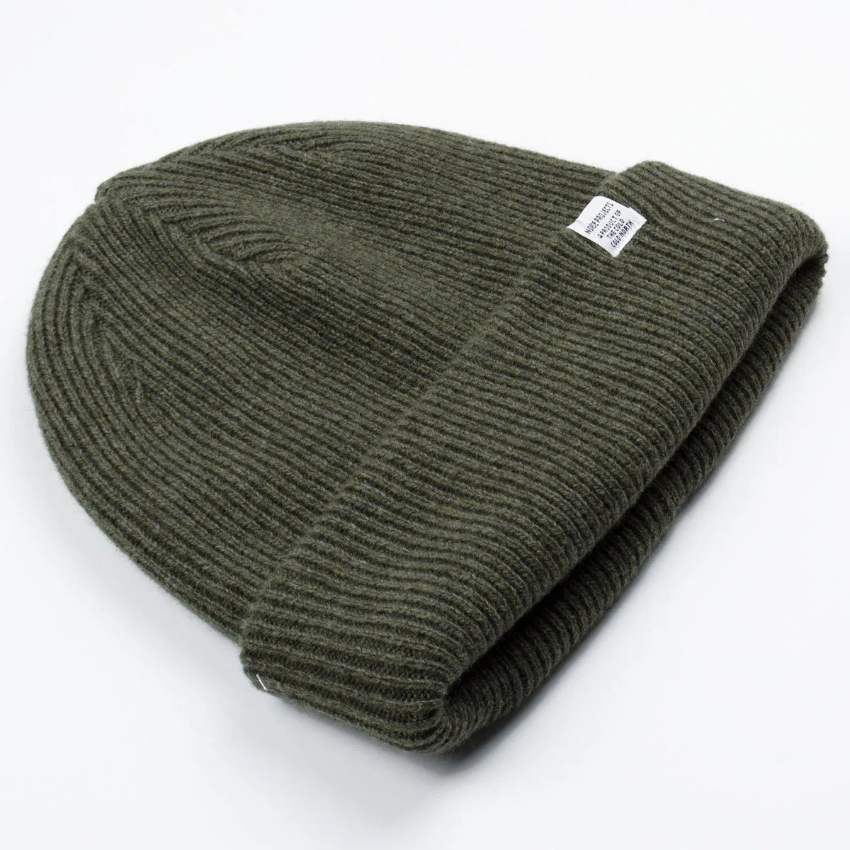 Norse Projects Ivy Green Norse Beanie - Stylish & Comfortable Knit Hat