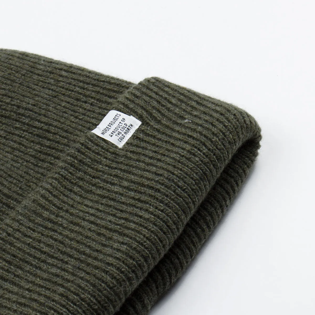 Norse Projects Ivy Green Norse Beanie - Stylish & Comfortable Knit Hat