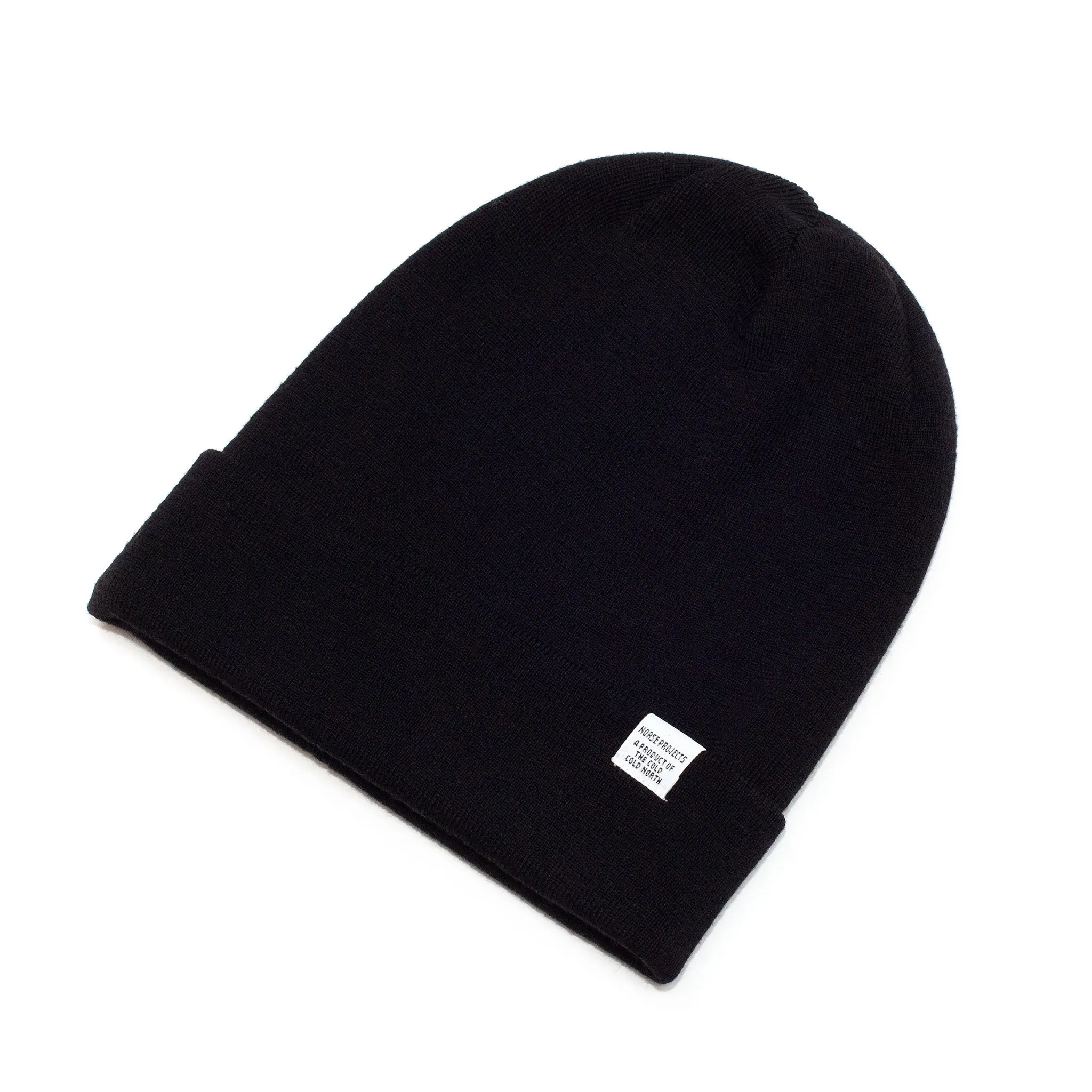 Norse Projects Norse Top Beanie Black