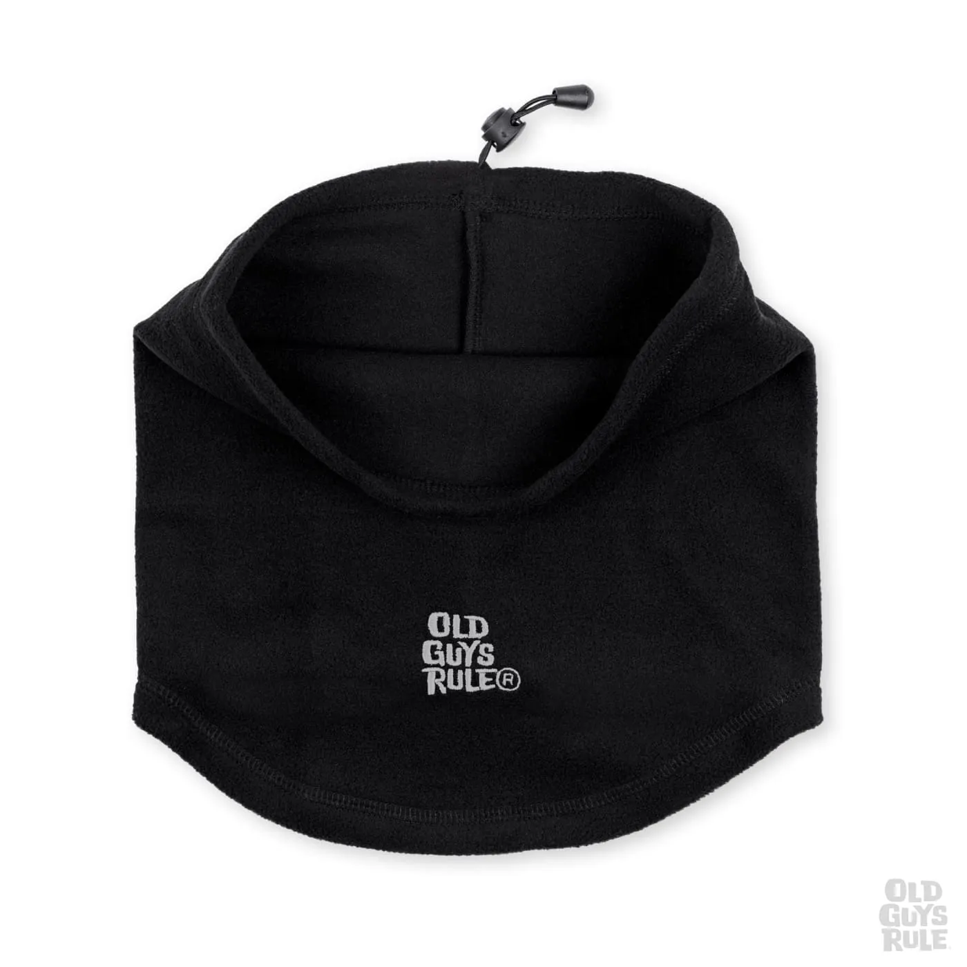 'Recycled' Fleece Snood - Black