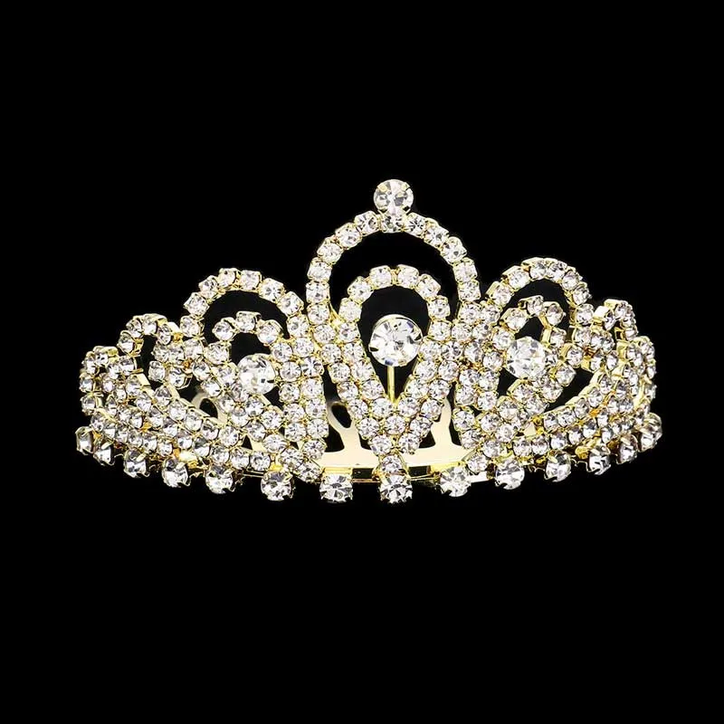 Rhinestone Princess Mini Tiara