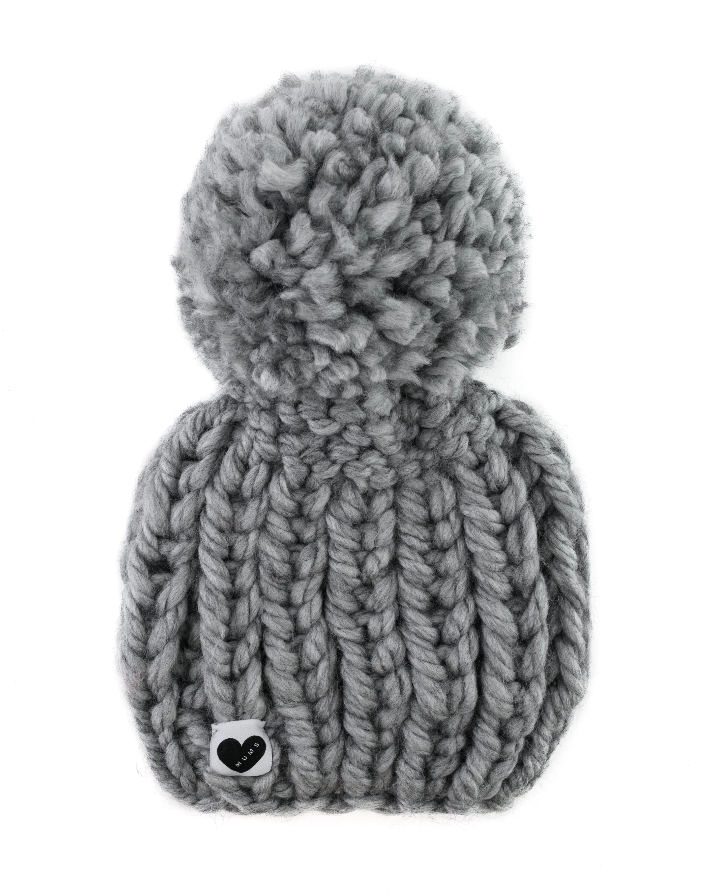 Ribbed PomPom Beanie