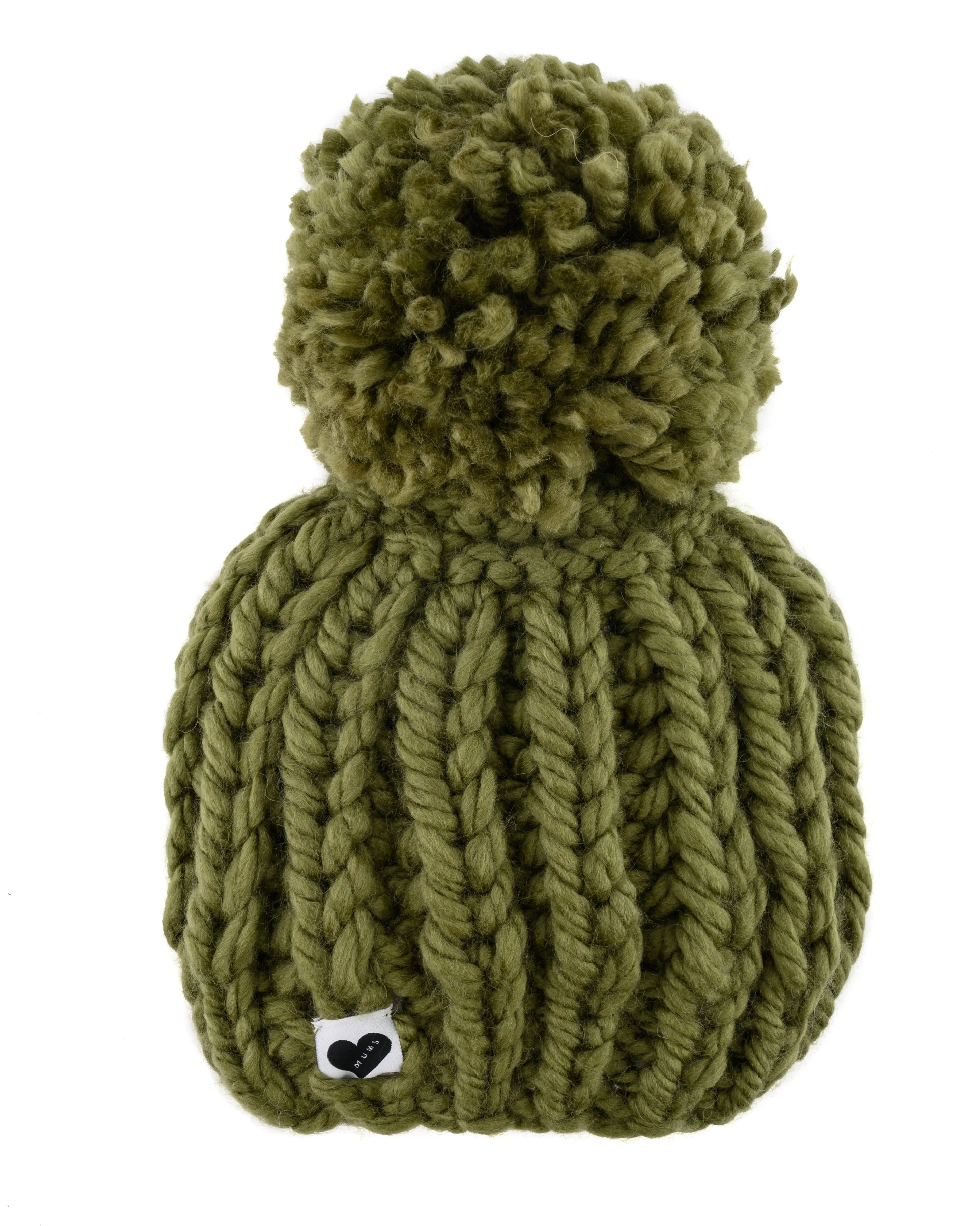 Ribbed PomPom Beanie