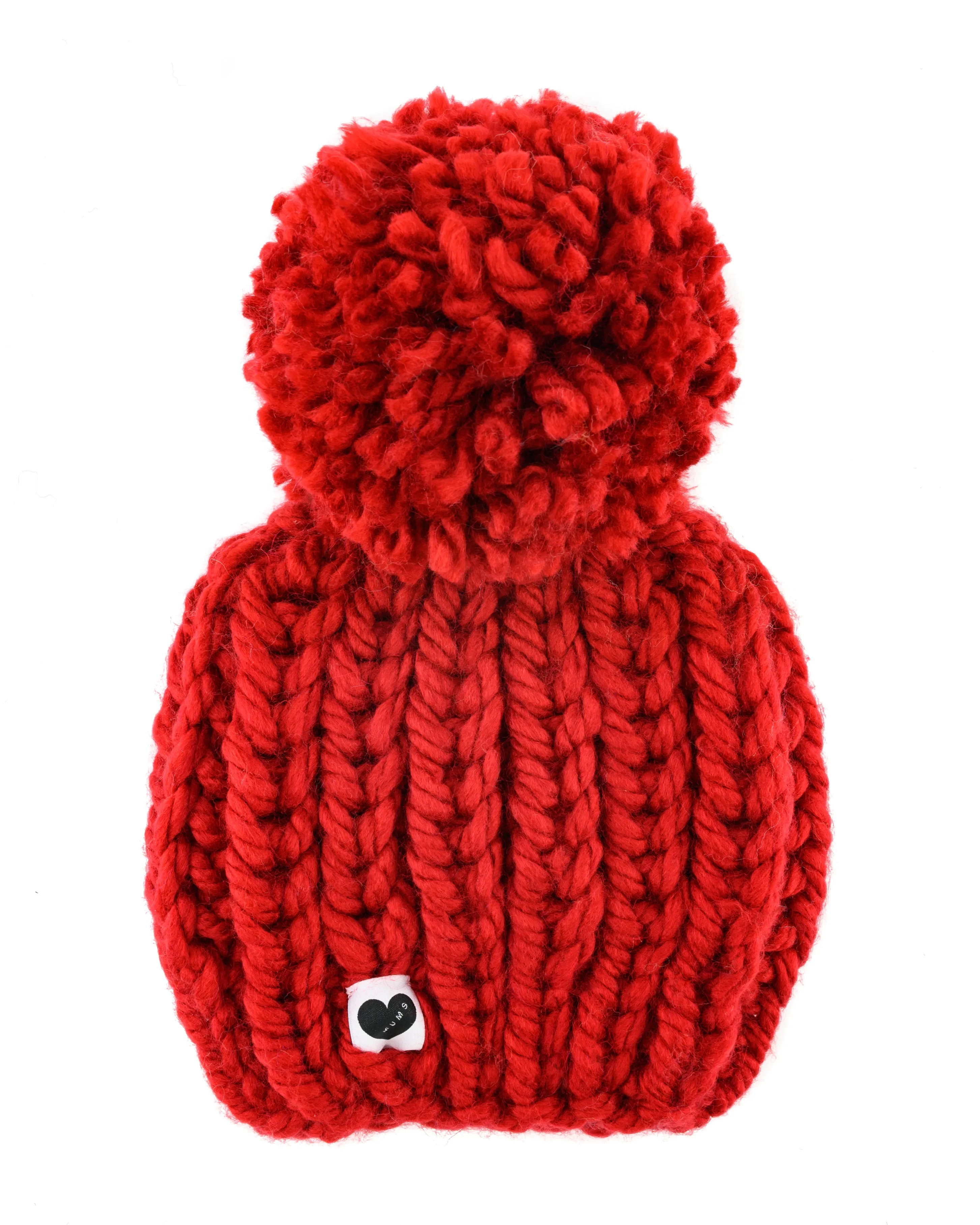 Ribbed PomPom Beanie